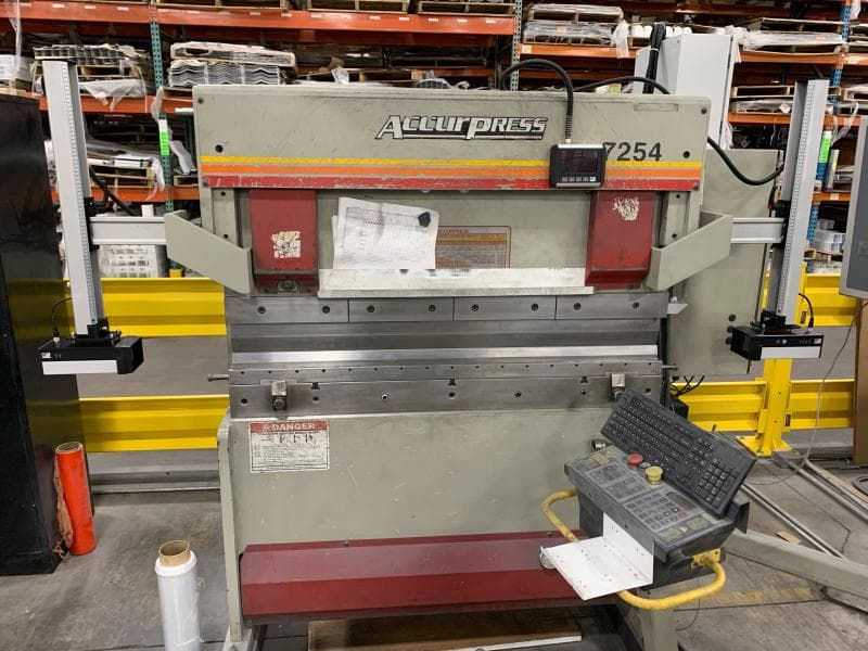 Accurpress 7254 with Lazer Safe Sentinel installed