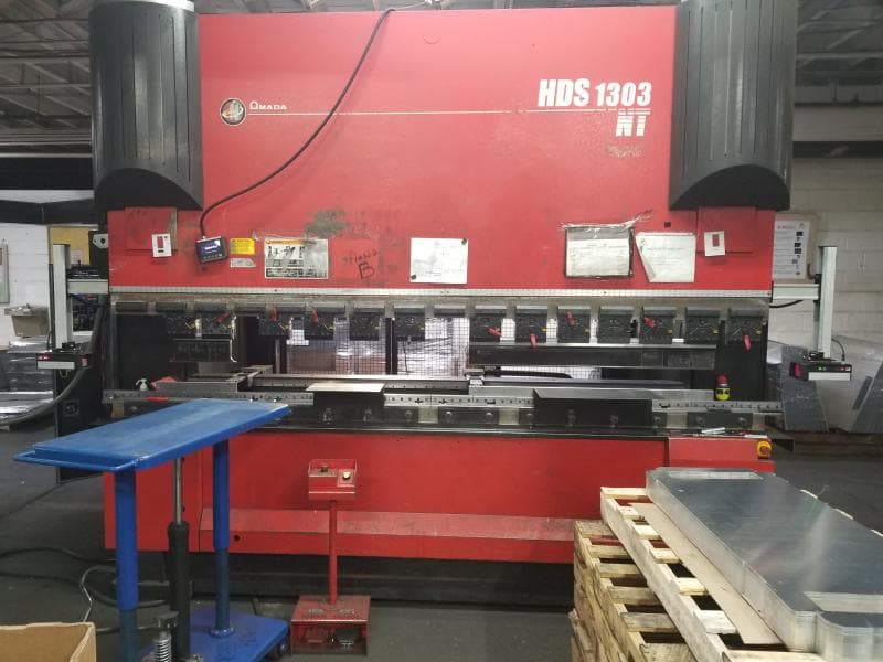 Amada HDS 1303 NT with Lazer Safe Sentinel installed