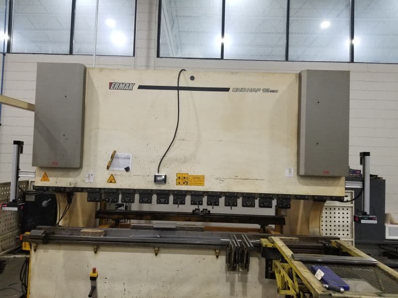 Ermak CNC HAP 12 with Lazer Safe Sentinel installed