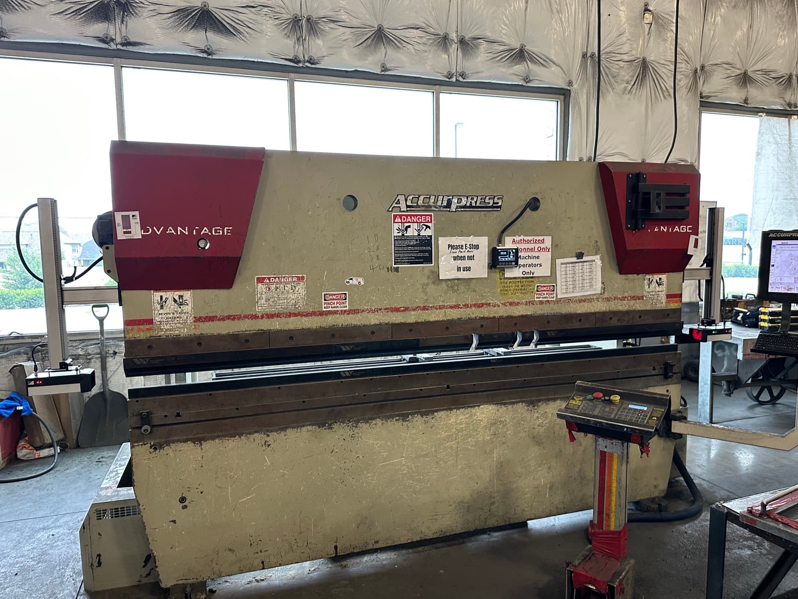 Accurpress Advantage with Lazer Safe Sentinel installed