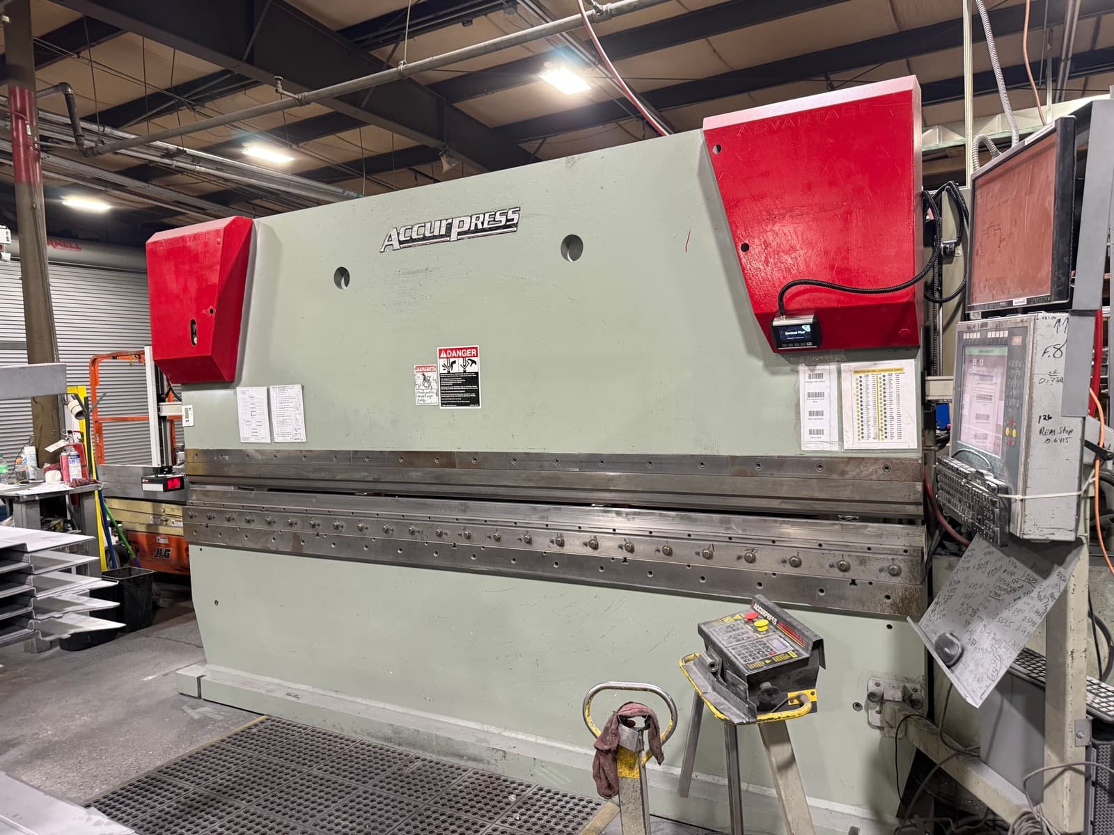 Accurpress Advantage with Lazer Safe Sentinel installed