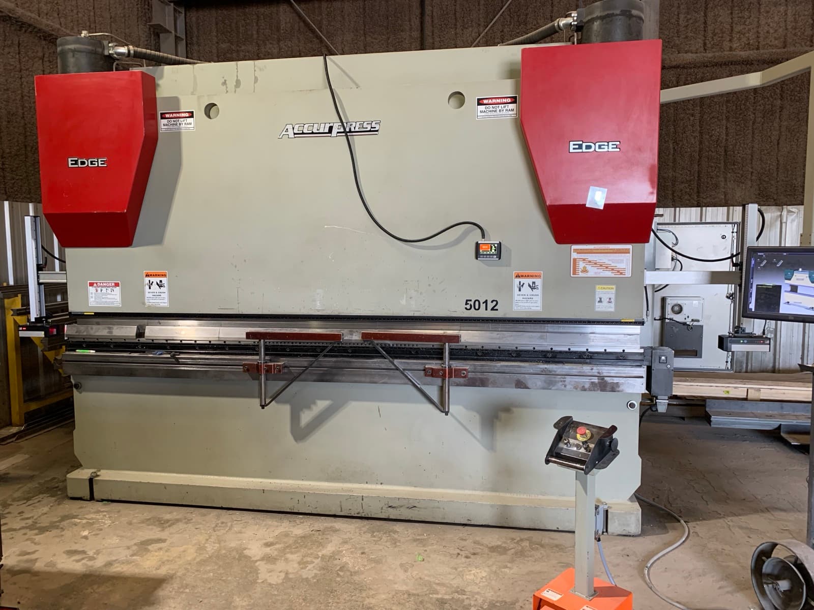 Accurpress Edge with Lazer Safe Sentinel installed