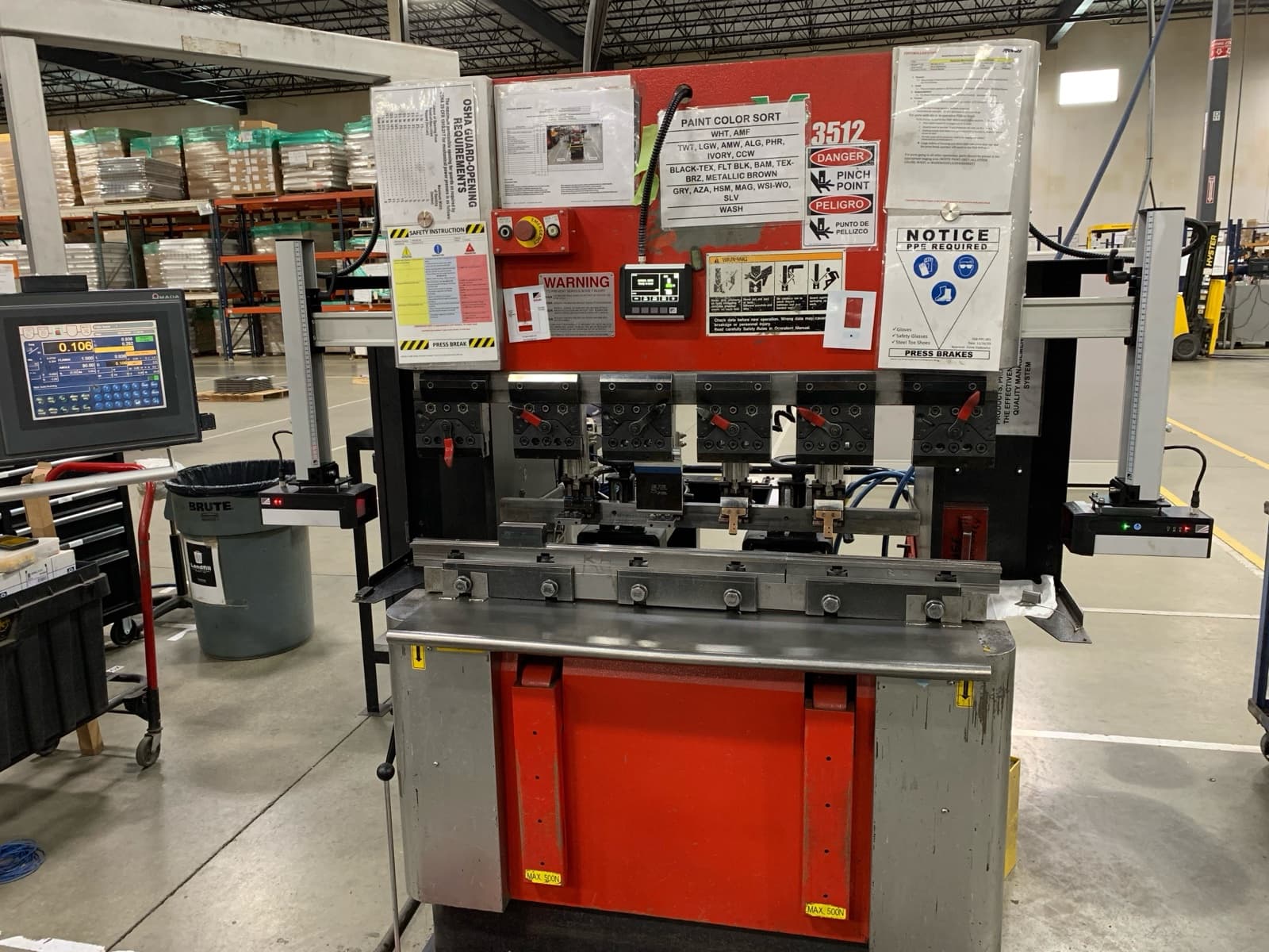 Amada RGM2 (alt) with Lazer Safe Sentinel installed