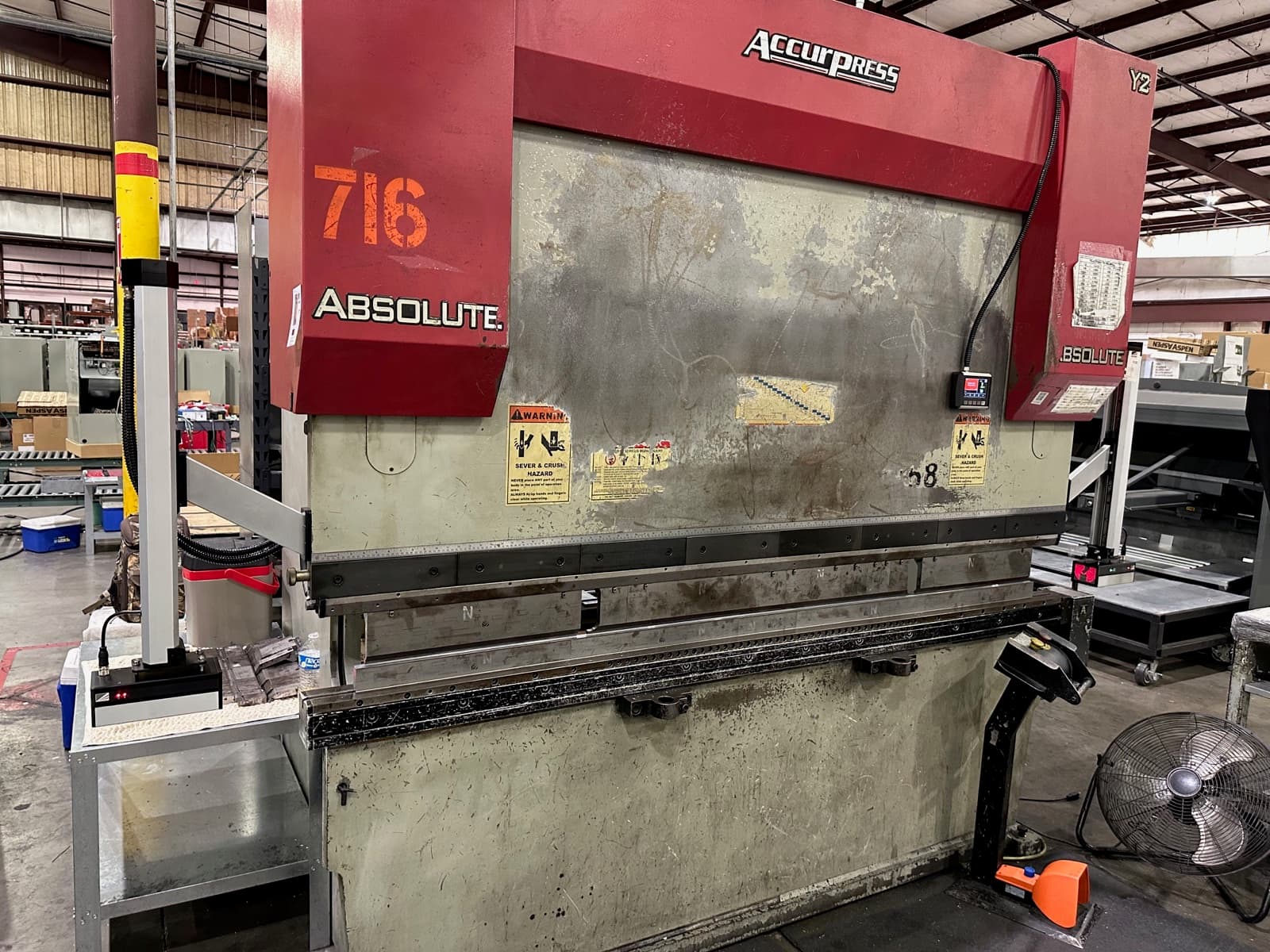 Accurpress 716 Absolute (Automatic) with Lazer Safe Sentinel installed