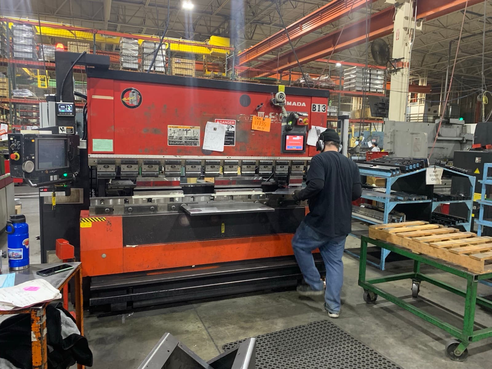 Amada FBDIIINT (Automatic) with Lazer Safe Sentinel installed