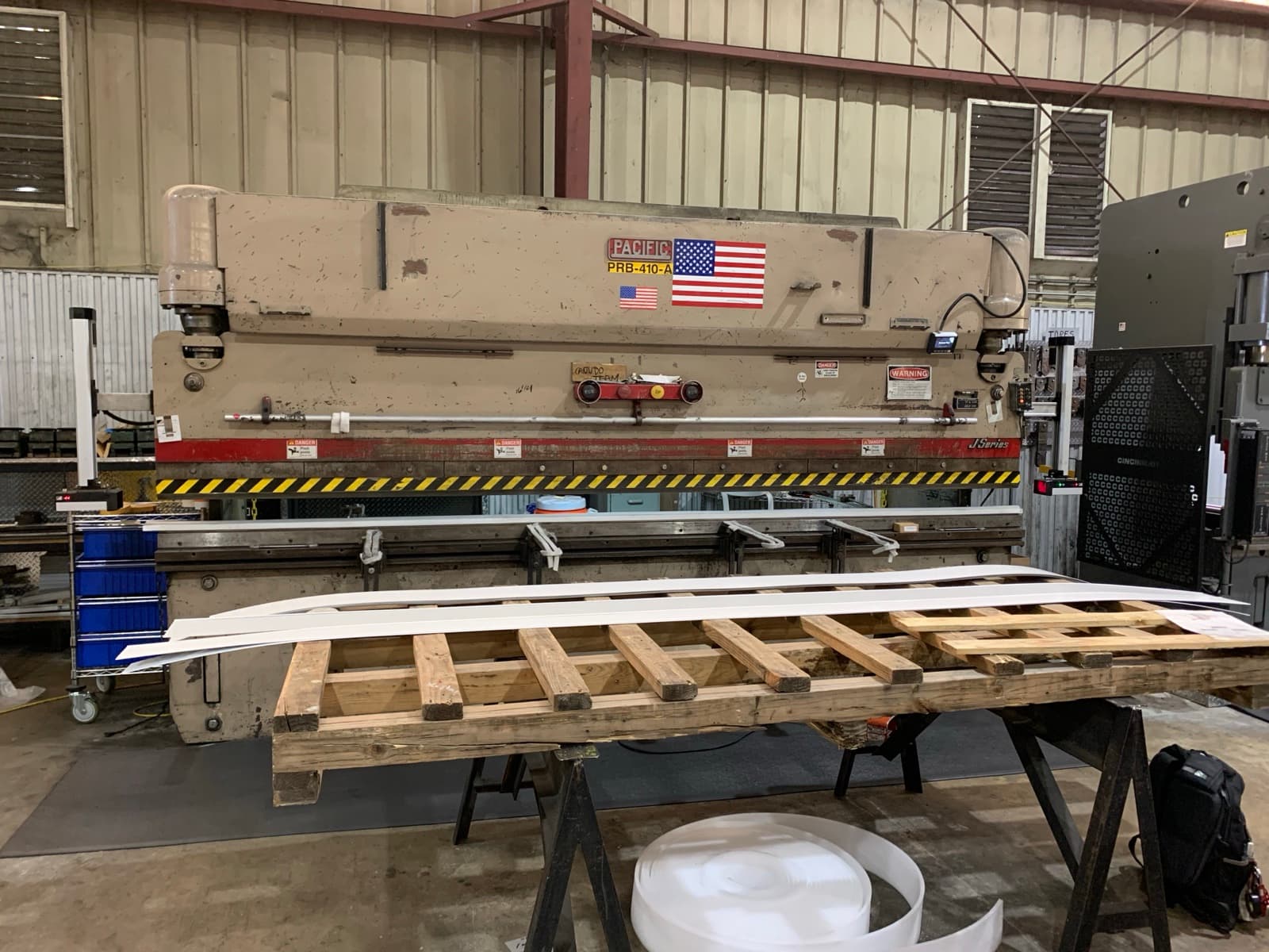 Pacific J Series PRB-410-A (Automatic) with Lazer Safe Sentinel installed