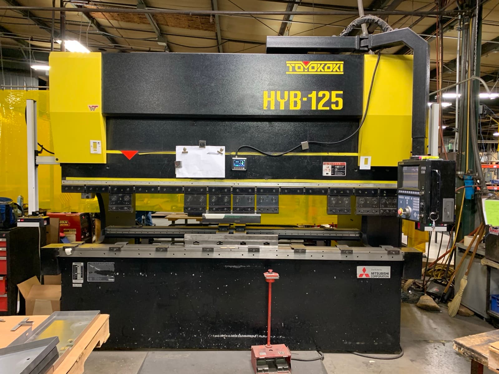 Toyokoki HYB-125 with Lazer Safe Sentinel installed