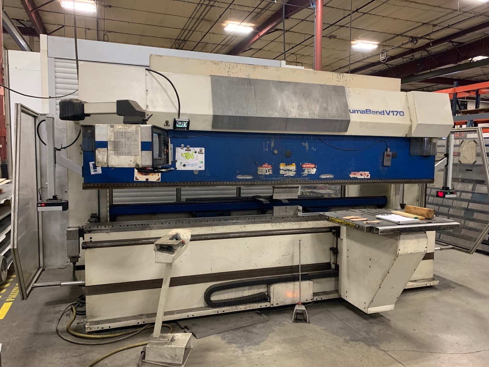 Trumpf TrumaBend V170 (second install) with Lazer Safe Sentinel installed
