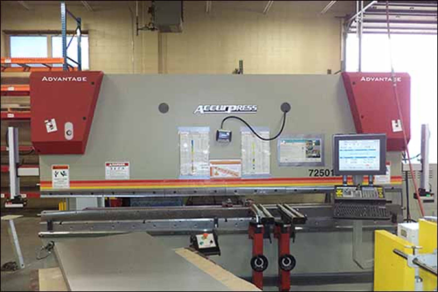 Accurpress 725012 (Advantage) with Lazer Safe Sentinel installed