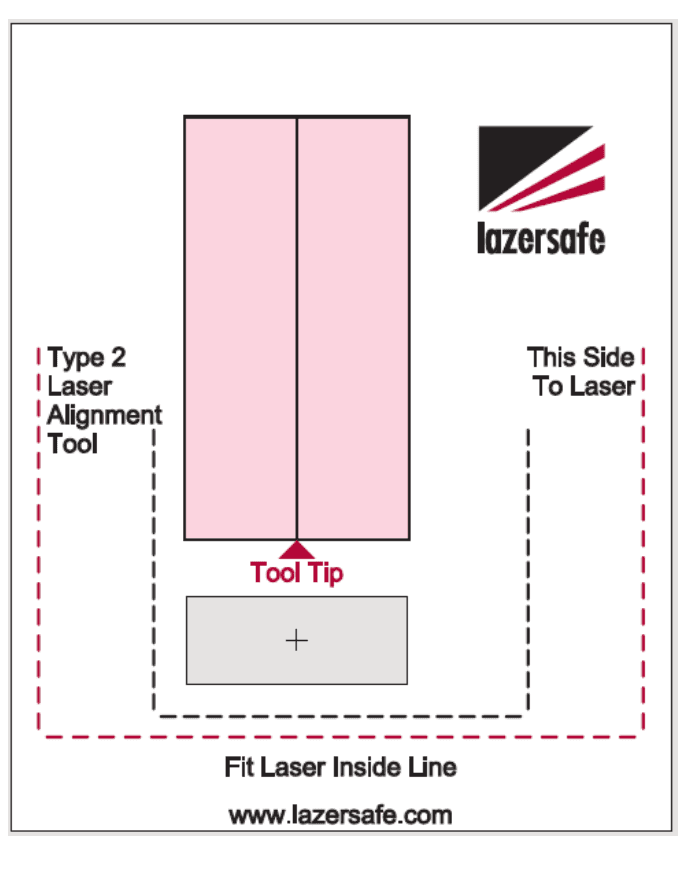 Lazer Safe Type 2 Alignment Tool